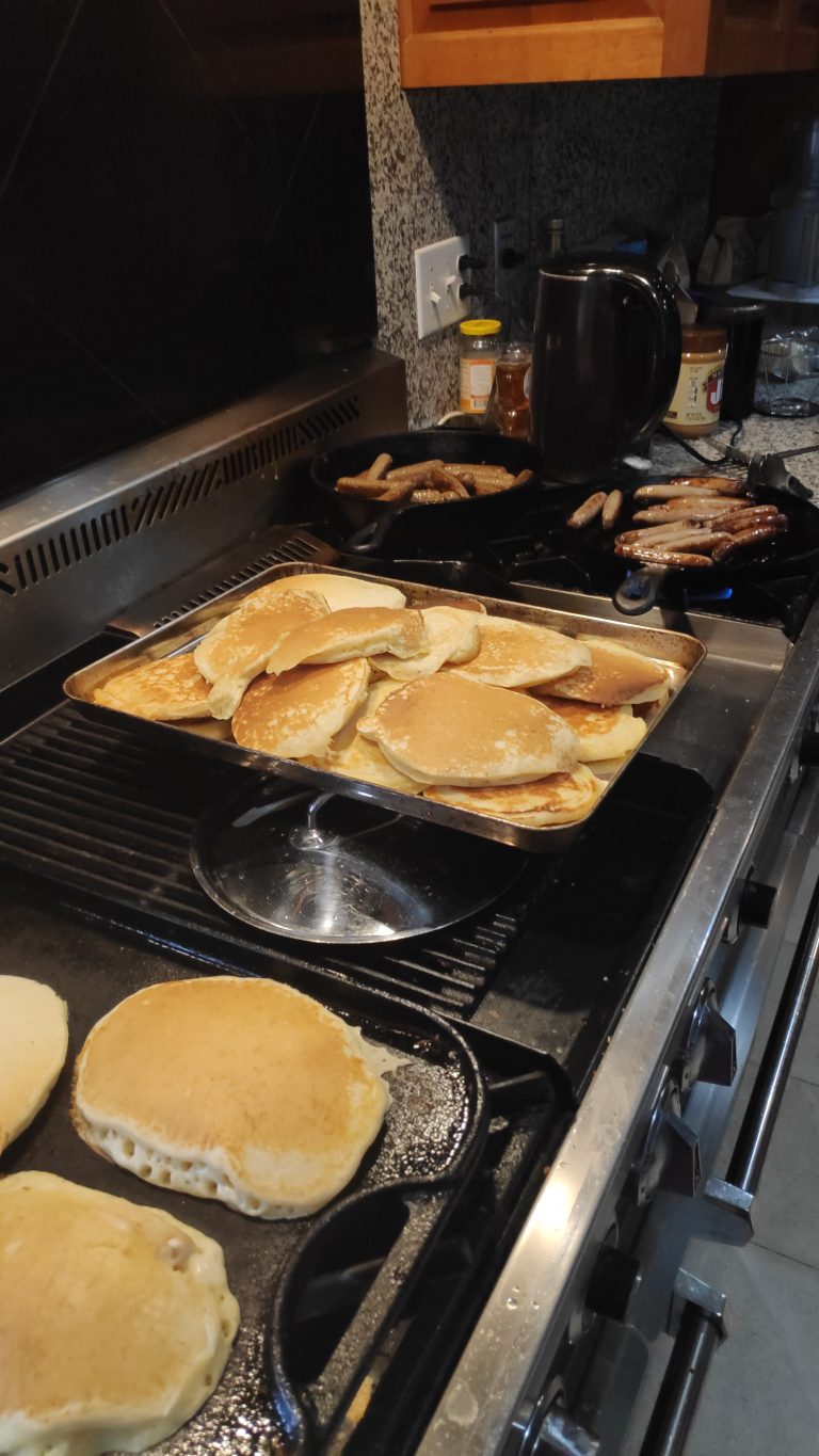 Pancake on Griddle