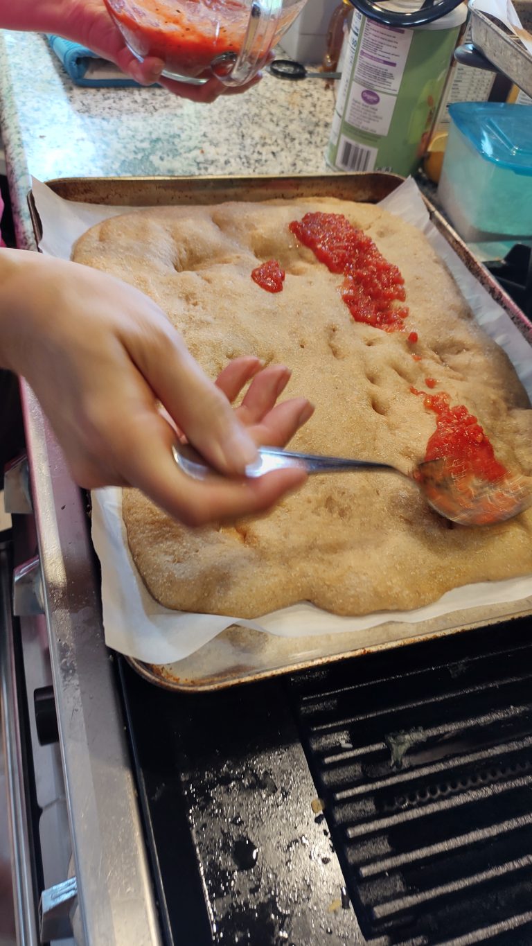 Ciabatta Focaccia Pizza!