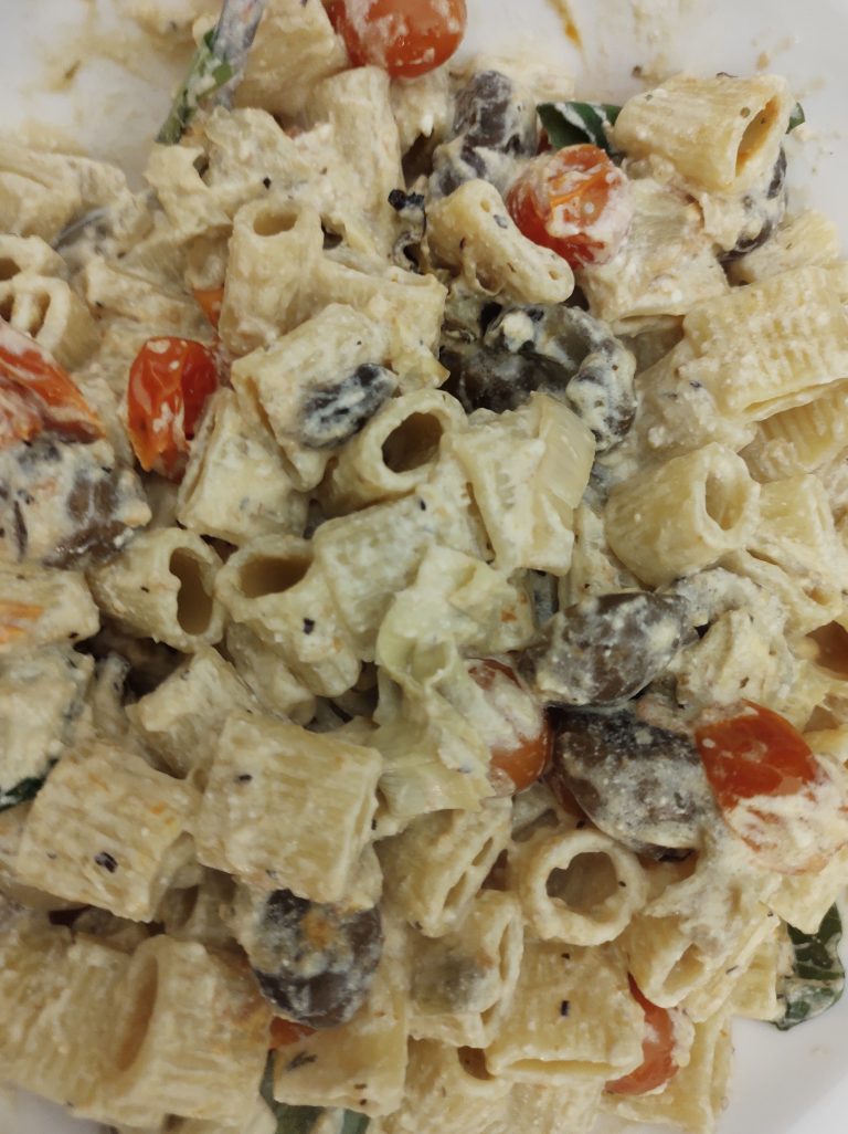 Viral Pasta Bake using Goat Cheese