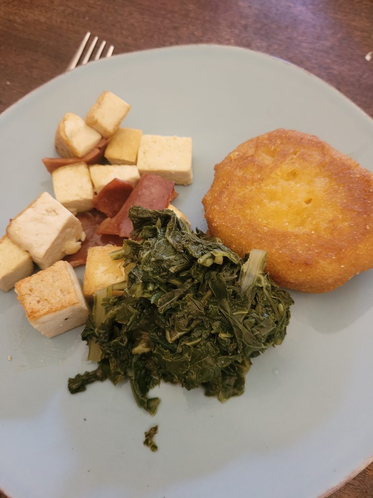 Hot Water Corn Bread