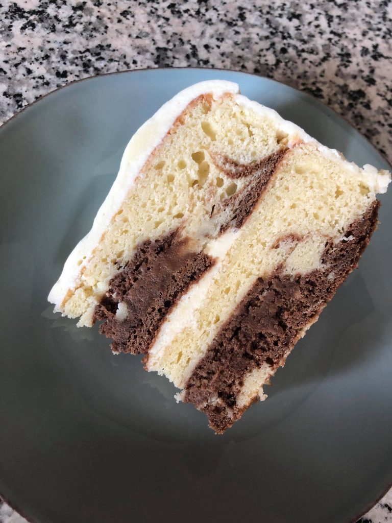 Mocha Marble Cake