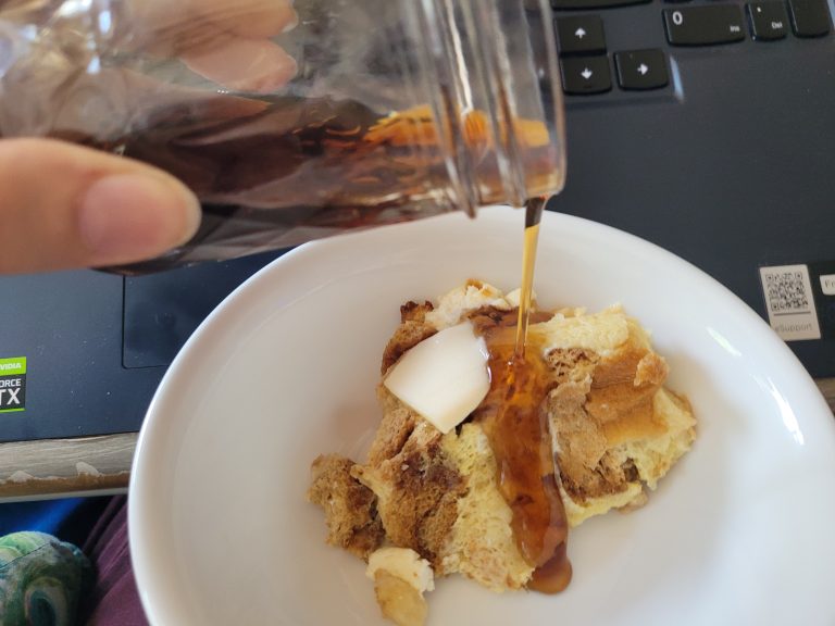 Breakfast Bread Casserole