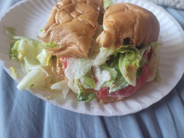 Viral Grinder Salad Sandwich