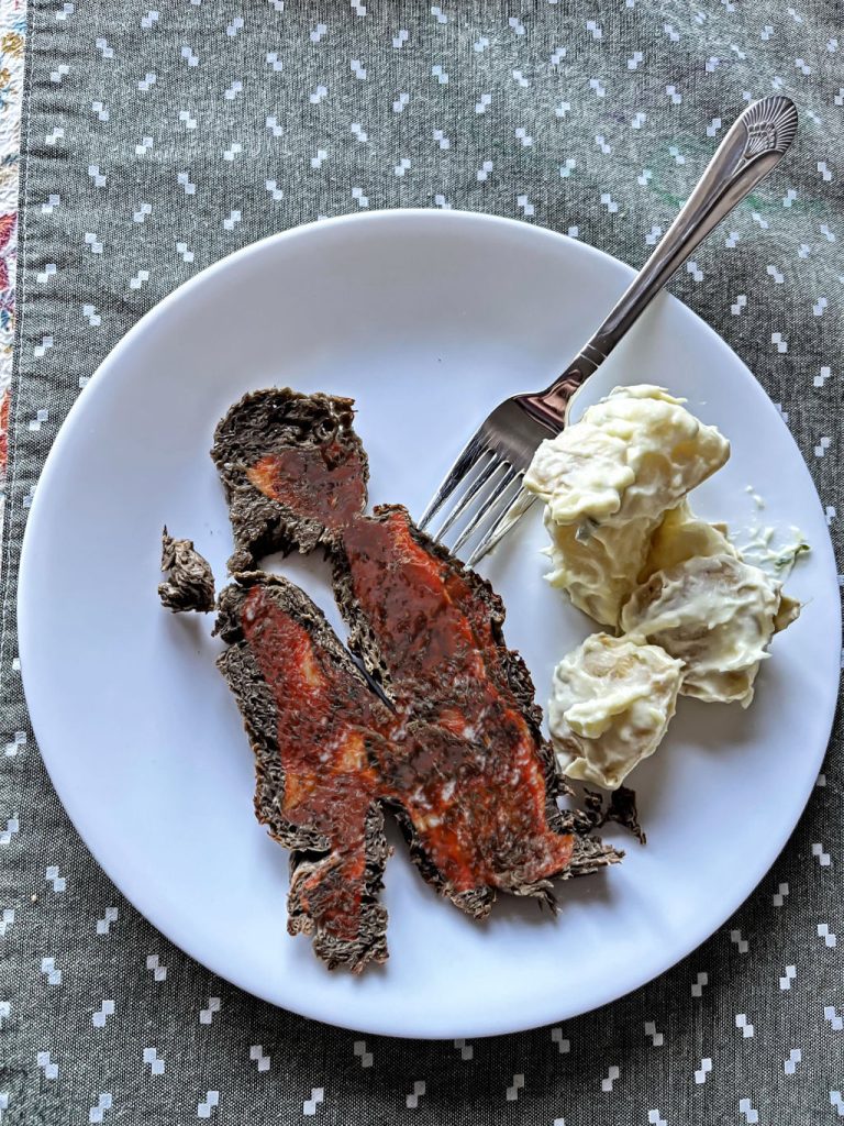 Roasted Portobello Mushroom Seitan