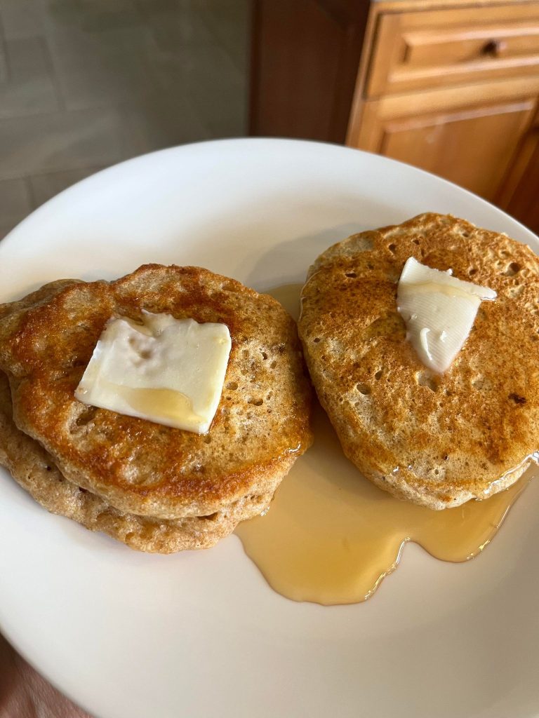 Fluffy Spelt Pancakes
