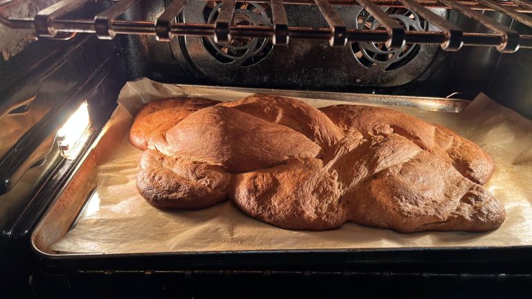 Whole Wheat Honey Braid