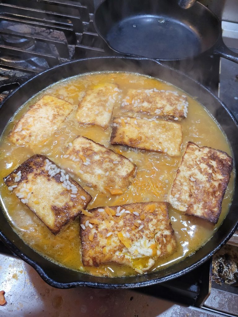 One Pot Tofu Teriyaki & Rice