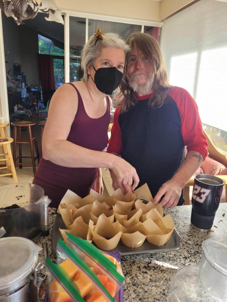 Mini Pumpkin Cheesecakes