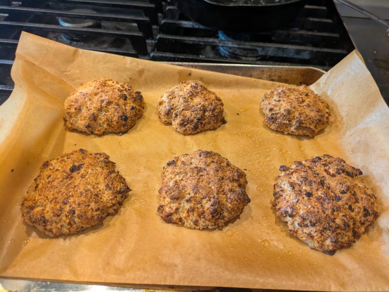 Quick Spelt & Cottage Cheese Breakfast Biscuits